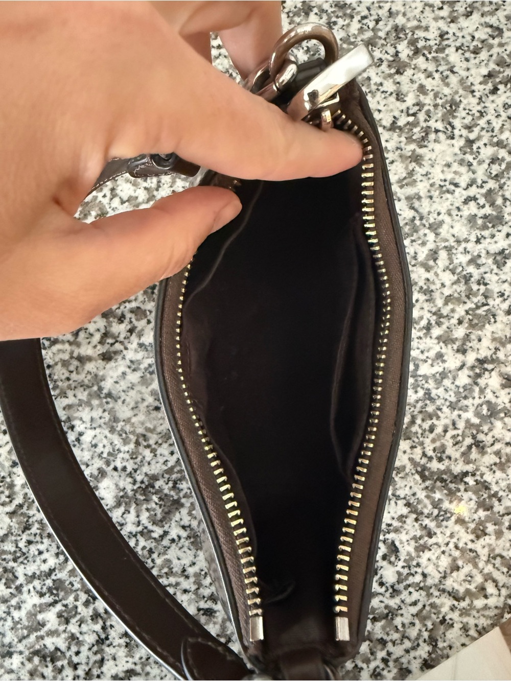 COACH Dark Brown Teri Mini Bag 🤎 - Picture 4 of 9